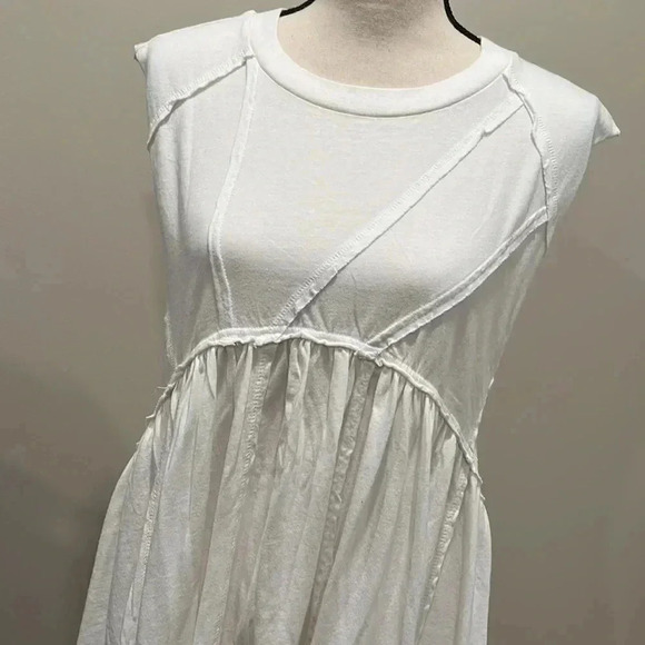 Urban Outfitters Stevie Babydoll Dress in White - Picture 5 of 12